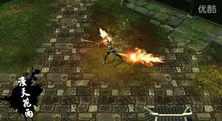 笑傲江湖3D手游唐门技能演示视频