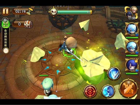 梦幻神域青苹果骑士怎么打 低战力打法攻略