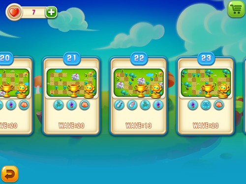 《花儿与少年》绿地主题第22关通关攻略