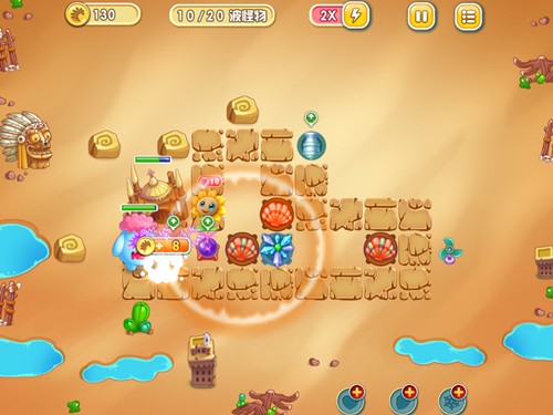 《花儿与少年》沙漠主题第3关完美通关攻略