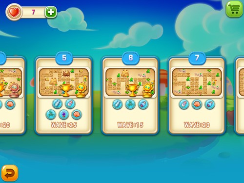 《花儿与少年》沙漠主题第6关完美通关攻略