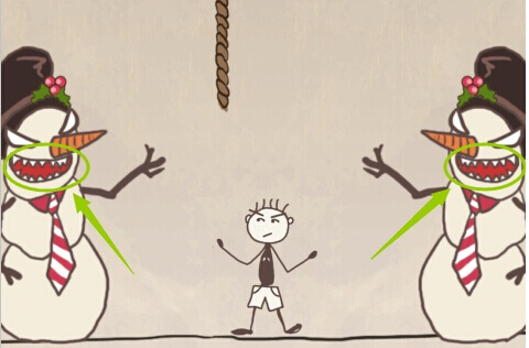 史上最坑爹的游戏6攻略 第19关雪人惊魂快速通关 史上最坑爹的游戏6攻略 第19关雪人惊魂快速通关