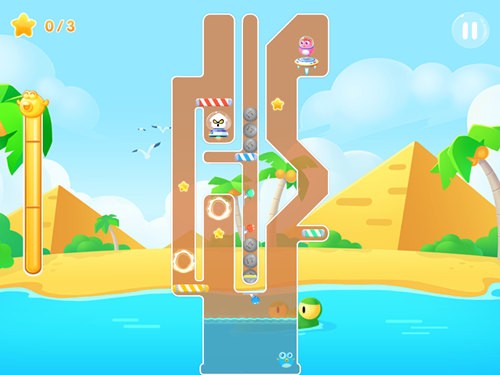 机关门的运用 《小鱼飞飞》尖塔沙漠第110关攻略